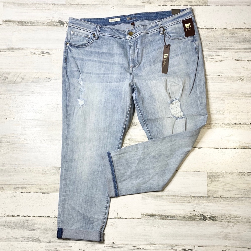 KUT from the Kloth ADELE Slouchy Boyfriend Jeans